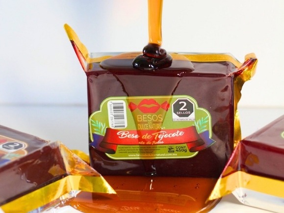 Dulce de frutas sabor tecojote ate