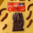 Besos de tamarindo con chamoy estilo pellizco, golosina mexicana Beso de Dulce Natural